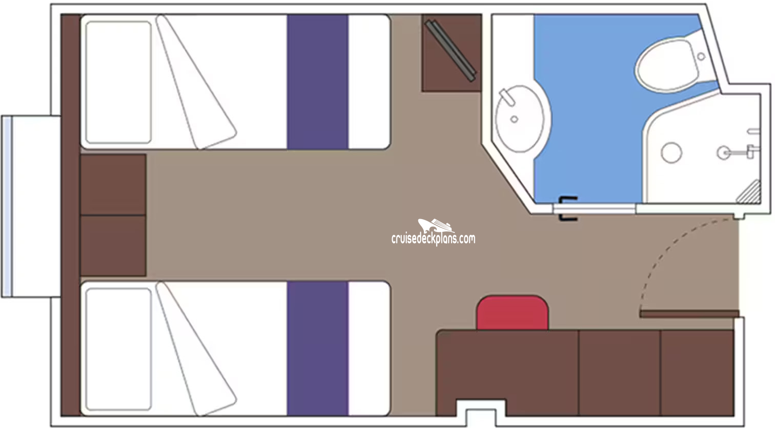 MSC Divina Jroceanview cabin floor plan MSC Divina Jroceanview cabin floor plan