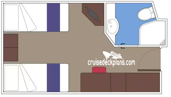 MSC Divina Jrinterior cabin floor plan MSC Divina Jrinterior cabin floor plan