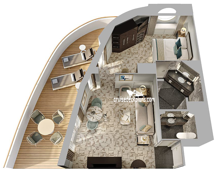 Oceania Aurelia Vista cabin floor plan Oceania Aurelia Vista cabin floor plan