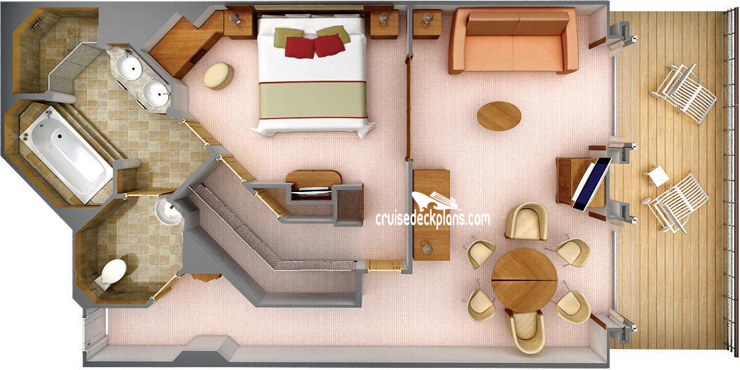 Silver Spirit Silver Suite cabin floor plan Silver Spirit Silver Suite cabin floor plan