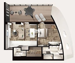 Seven Seas Prestige Grand Layout