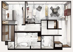 Seven Seas Prestige Skyview Layout