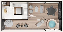 Seven Seas Prestige Skyview Layout