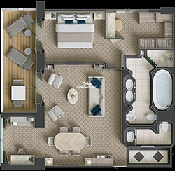 Owner Suite diagram