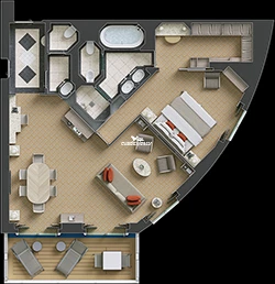 Royal Suite floor plan