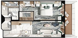 Seven Seas Splendor Horizon Layout Seven Seas Splendor Horizon Layout