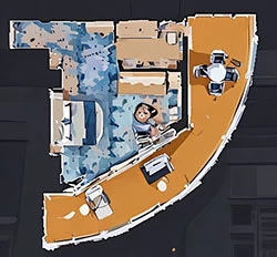 Icon of the Seas Corner Layout
