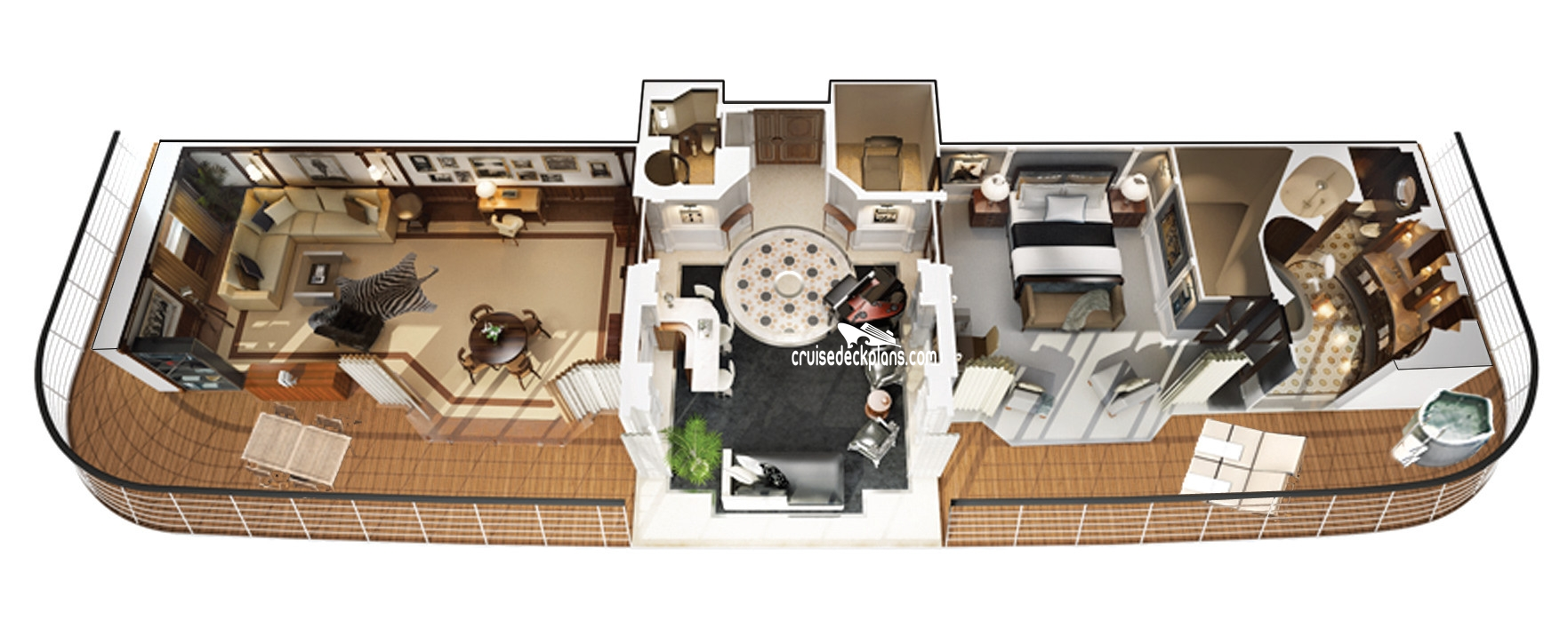 Oceania Marina Owner Suite Stateroom