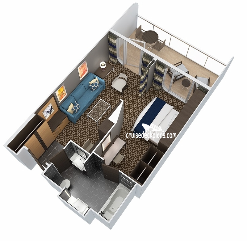 Quantum of the Seas Grand Suite 1 Bedroom Stateroom