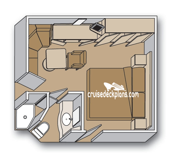 Nieuw Amsterdam Interior cabin floor plan Nieuw Amsterdam Interior cabin floor plan