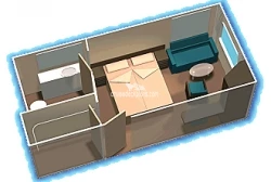 Prinsendam Oceanview Layout Prinsendam Oceanview Layout