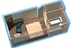 Prinsendam Oceanview Layout Prinsendam Oceanview Layout