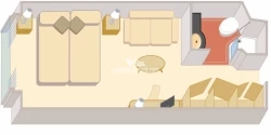 Queen Elizabeth Oceanview Layout