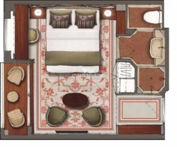 Junior Suite diagram