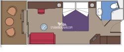 Balcony floor plan