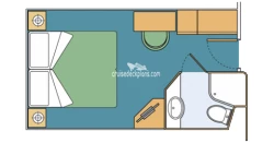 MSC Musica Interior Layout