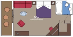 Balcony Suite diagram