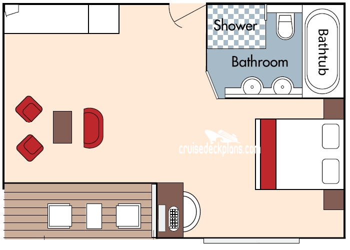AmaBella Suite cabin floor plan AmaBella Suite cabin floor plan