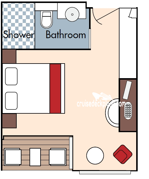 AmaStella Balcony cabin floor plan AmaStella Balcony cabin floor plan