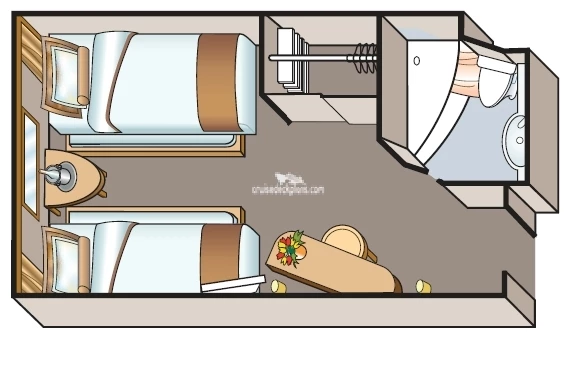 Viking Spirit Standard cabin floor plan