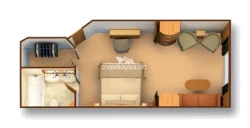 Ocean View Suite diagram