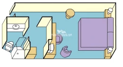 Pacific Encounter Interior Layout