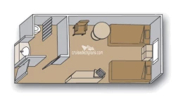 Statendam Oceanview Layout Oceanview diagram