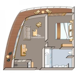 Viking Emerald Explorer Suite Layout