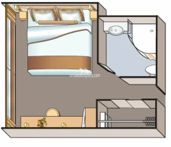 Viking Fontane French Balcony Layout