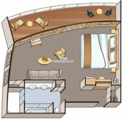 Suite floor plan