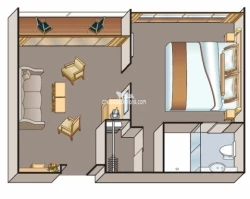 Veranda Suite floor plan