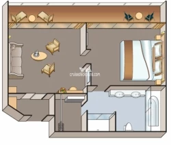 Suite floor plan