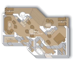 Penthouse Suite floor layout