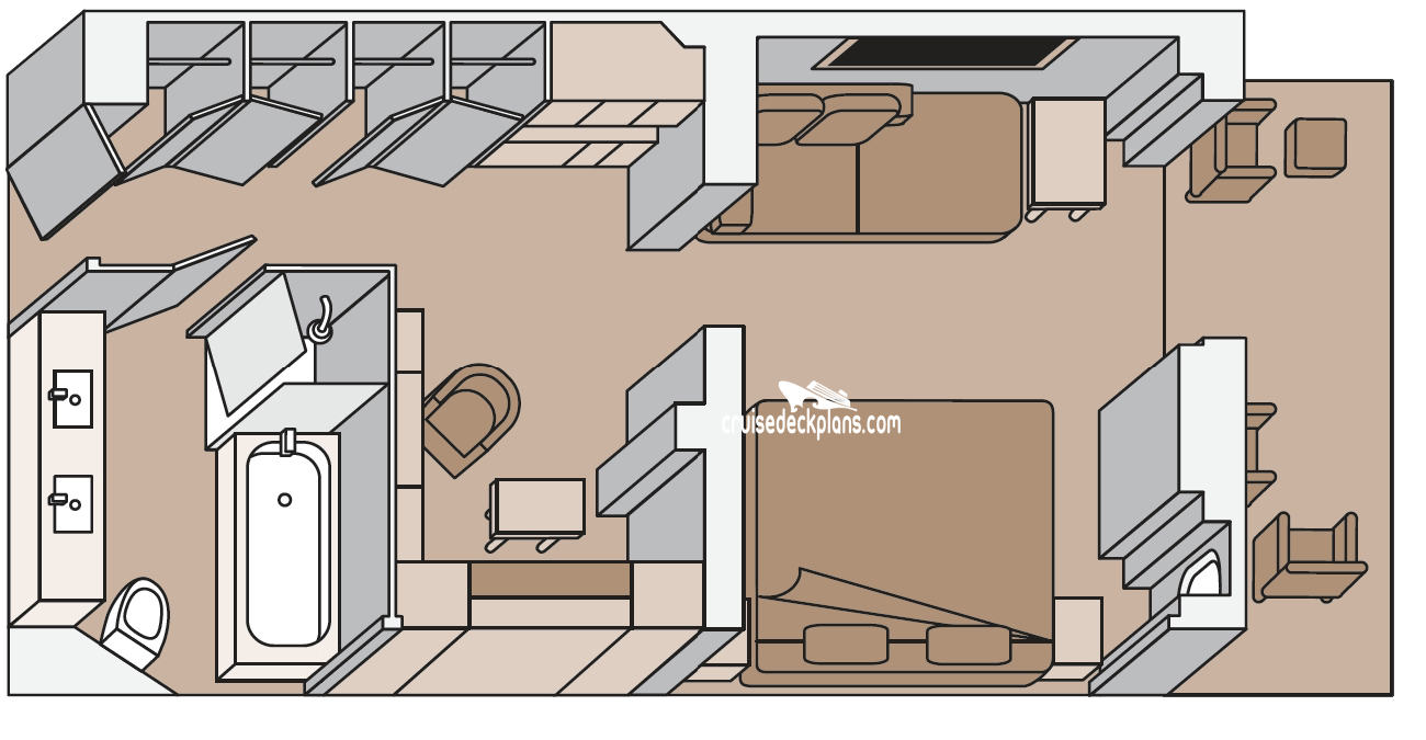 Koningsdam Signature Suite Stateroom