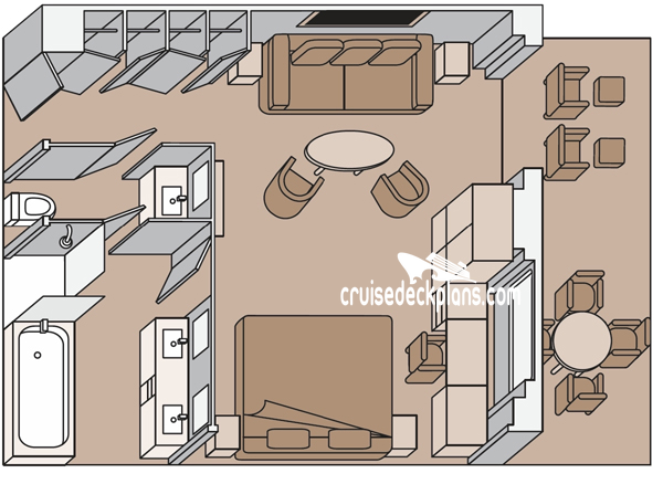 Koningsdam Deck Plans, Diagrams, Pictures, Video