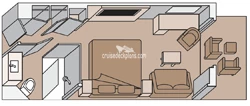 Nieuw Statendam Verandah Layout