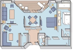 Crystal Serenity Crystal Penthouse Layout