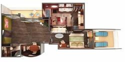 Owners Suite floor layout