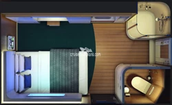 Norwegian Bliss Studio Layout