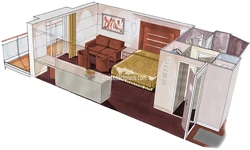 MSC Grandiosa Yacht-Club-Deluxe Layout