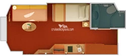 Carnival Freedom Small Interior Layout