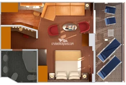 Carnival Magic Penthouse Suite Layout