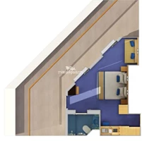 Carnival Sunrise Premium Balcony Layout