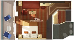 Suite floor plan