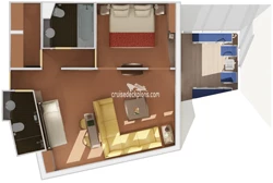 Captains Suite diagram