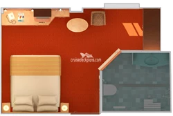 Carnival Legend French Layout