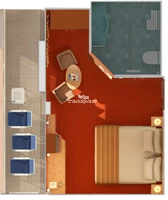 Carnival Miracle Balcony Layout