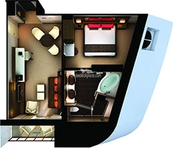 Forward-Penthouse floor layout