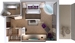 The Haven Suite diagram