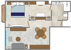 Deluxe floor layout